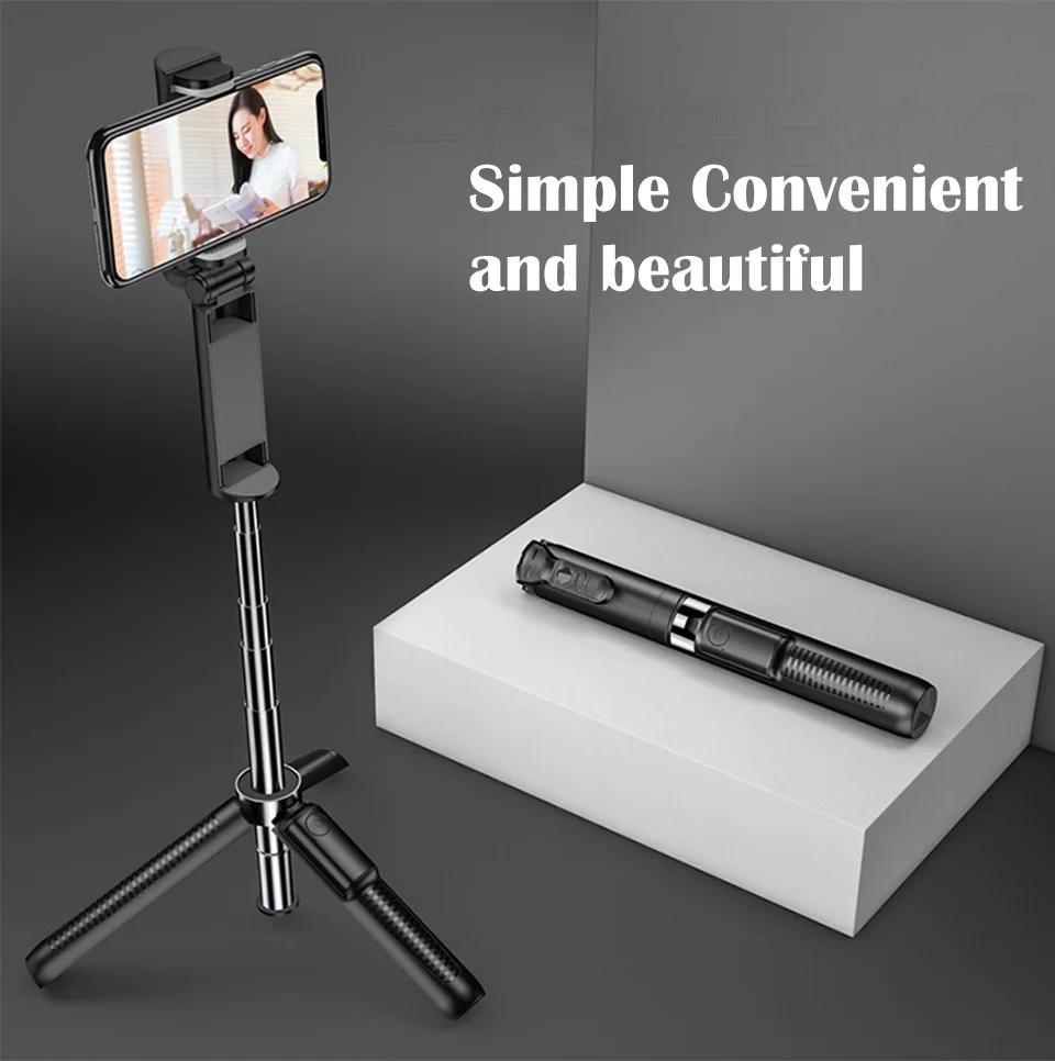 bluetooth selfie stick Foldable With Wireless Shutter Tripod Multifunction Bluetooth Selfie sticks For iOS Android Mobile Phone