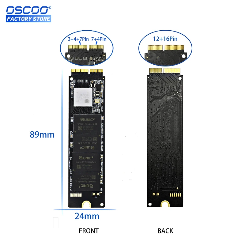 Oscoo Ssd For Macbook A1466 Disco Duro Solido Pro A1502 A1398 2016 2015 M.2 Nvme Hard Disk Drives 512gb 1tb - Solid State Drives - AliExpress
