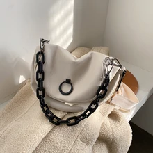 Одноцветная кожаная женская сумка Новая модная сумка через плечо широкий плечевой ремень сумка-мессенджер ретро мягкая кожаная сумка для покупок