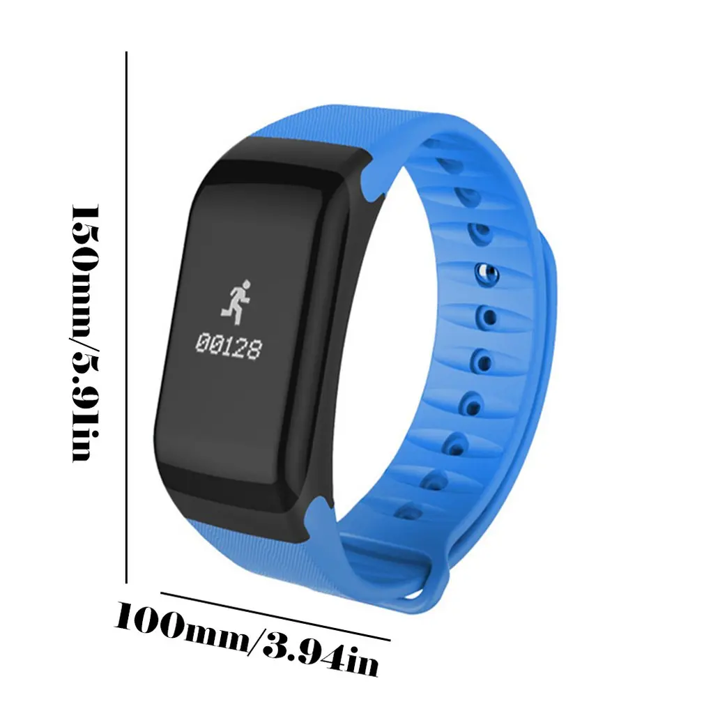 F1Plus умный Браслет беспроводной мужской и женский спортивный шагомер Wechat погода