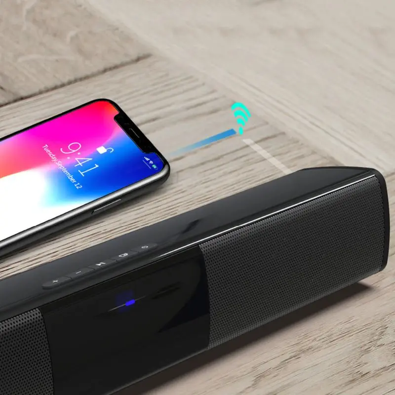 BS-28 звуковая панель Bluetooth 4,2 динамик домашний кинотеатр тв Саундбар система сабвуфер