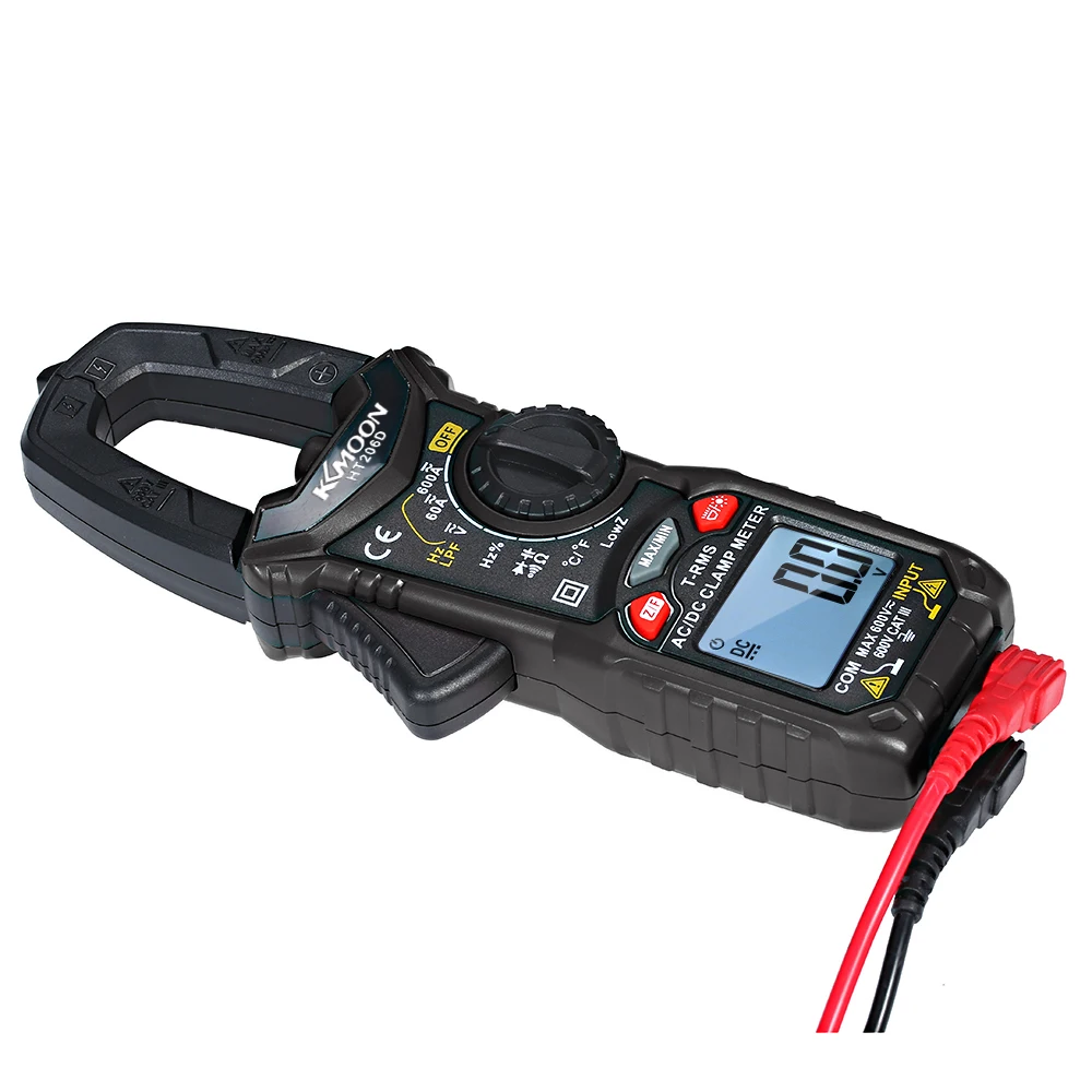 HT206D цифровой клещи мультиметр токовые клещи AC/DC тестер сопротивления напряжения измерительные инструменты