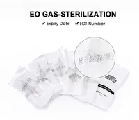 Biomaser 10PCS Revolution Tattoo Needle Permanent Makeup Cartridge Needles For Tattoo Machine Kit Eyebrow Needle 1R,2R,3R,5R 2