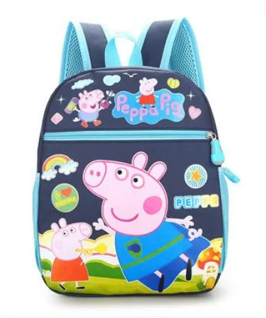 Peppa Pig посылка, рюкзак на плечо, сумка для пакетов, мультфильм, украшение, кошелек, Джордж, мода, Аниме фигурки, лучшие подарки - Цвет: 11