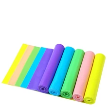 Эластичная лента для йоги 150 см, эластичная резиновая петля, прочный безопасный пояс для бодибилдинга, йоги, фитнеса, аксессуары, эластичная лента