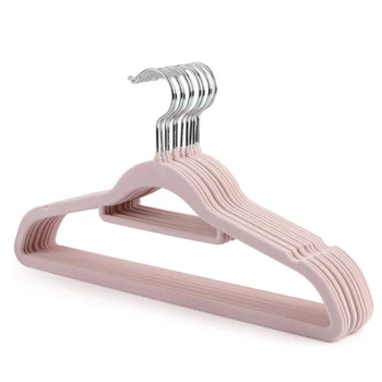 

1PCS Non-Slip Velvet Hangers - Suit Hanger Ultra Thin Space Saving 360 Degree Swivel Hook Strong and Durable Clothes Hange