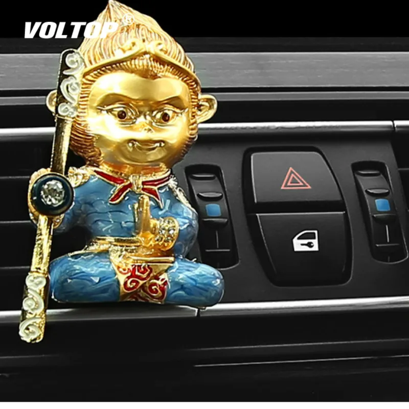 Sun Wukong освежитель воздуха для автомобиля, эфирное масло, автомобильный диффузор, духи, клипса, аксессуары для салона автомобиля для девочек