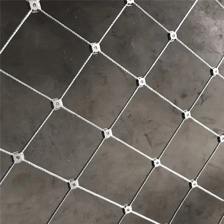 

[Slope Protect] Initiative Mountain Reinforced Diamond-shaped Network Debris Flow Slope Protection Safe Net Wire Rope Net