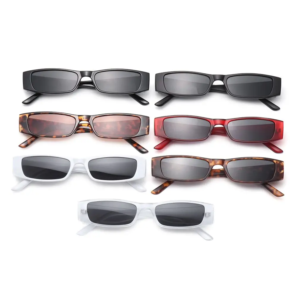 Retro Small Rectangle Sunglasses with UV Protection