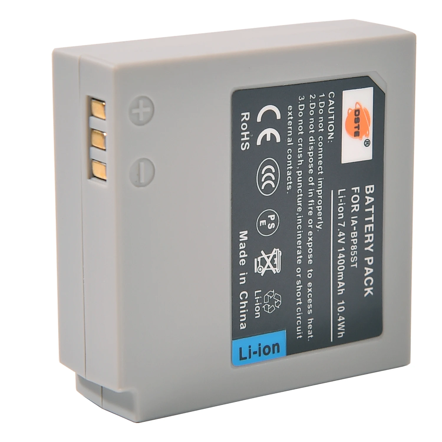 DSTE IA-BP85ST Camera Battery for SAMSUNG SC-HMX10 HMX10A HMX20 HMX20C MX10 MX10A MX10P MX10R VP-HMX08 HMX10 Camera