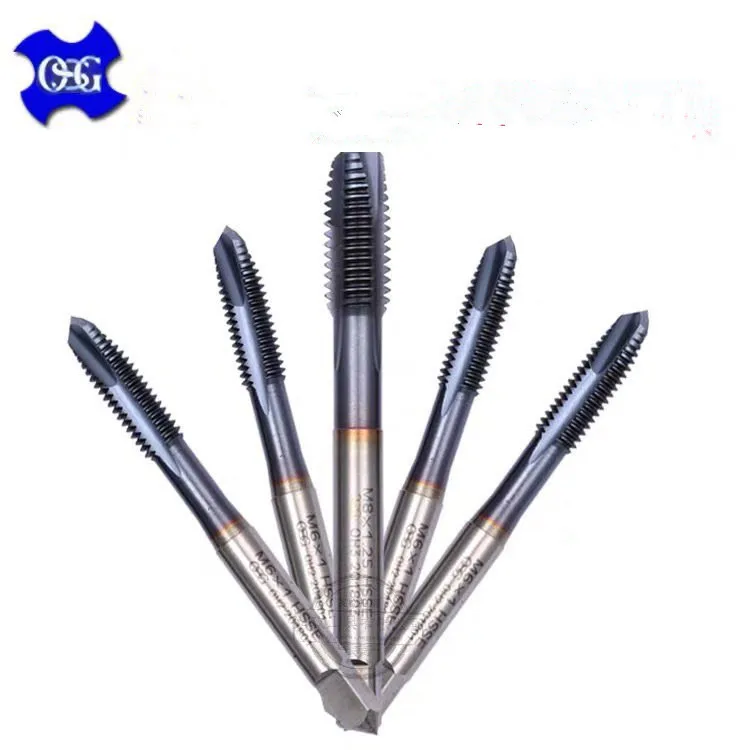 YAMAWA OSG HSS-EX thread tap cobalt SUS steels and stainless steel coating  M3M4M5M6M8M10M12M14 blind hole screw machine tap