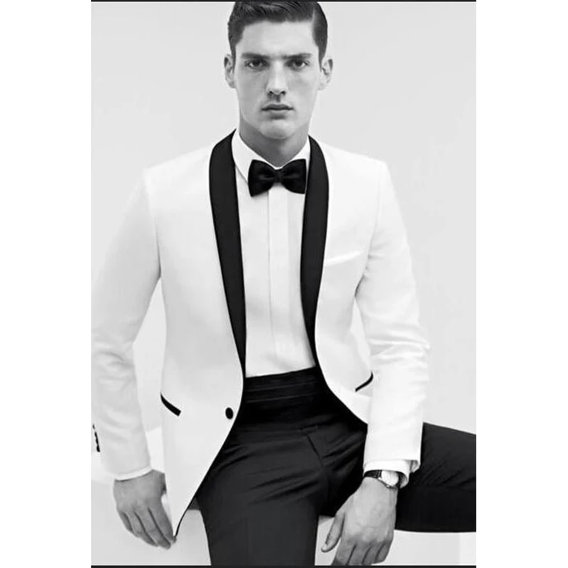 2020-New-Boutique-white-Men-Suit-Sets-Men-s-One-button-Blazers-Suit-Jacket-Pants-Tie