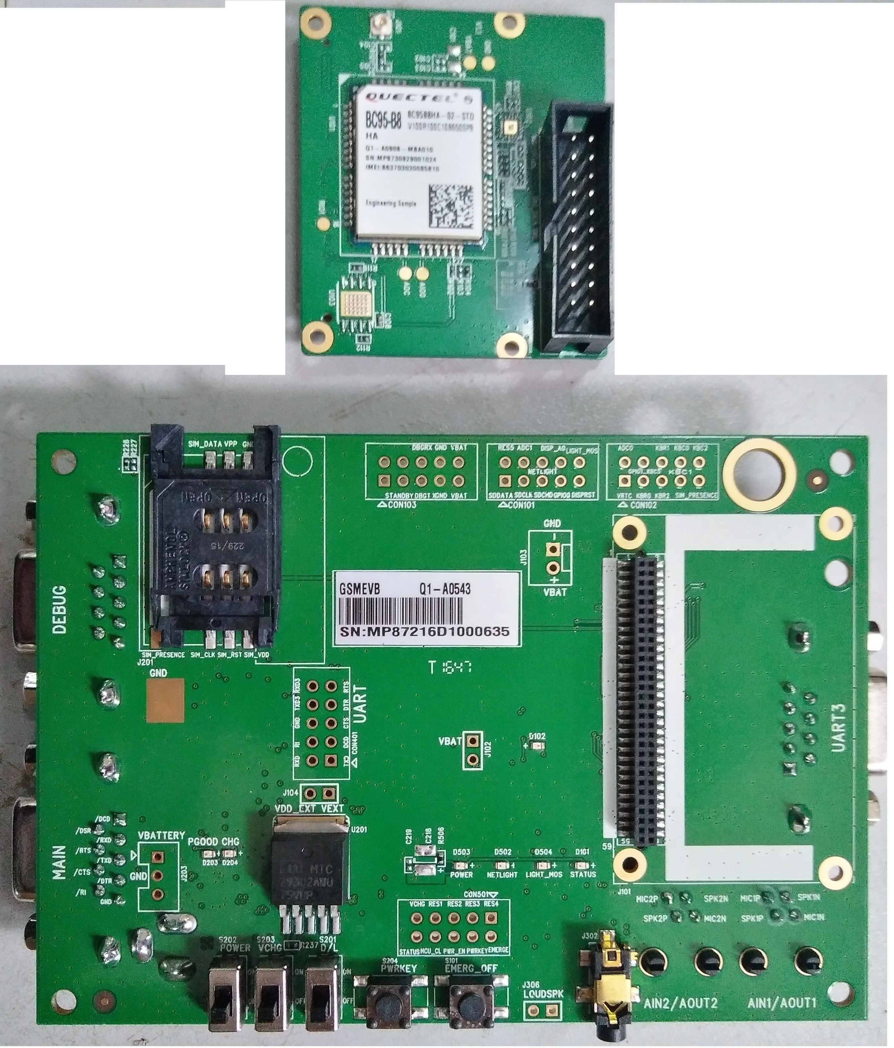 

BC95 NB-IoT Module Multifunctional Development Kit LTE
