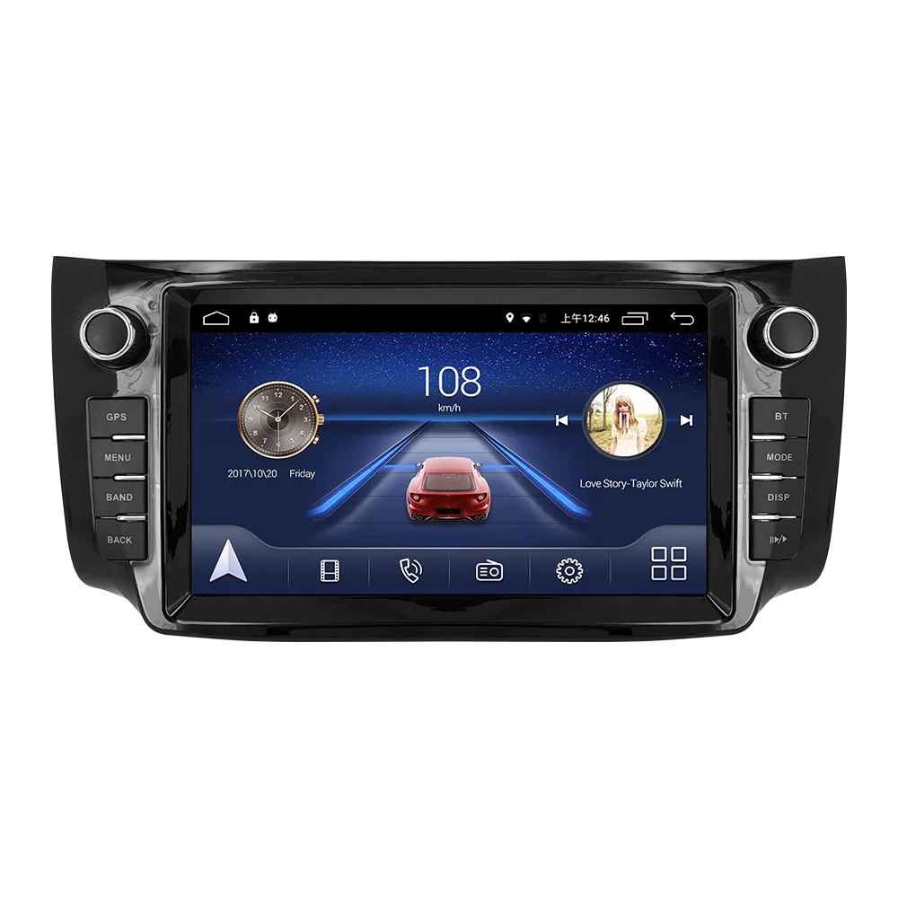 Android 9,0 система автомобиля ips сенсорный экран стерео для Nissan Sylphy плеер стерео
