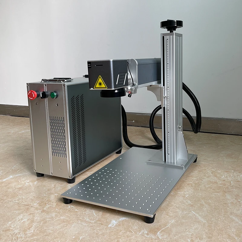 Machine de marquage Laser à fibres Raycus JPT Source Laser métal acier inoxydable 20W 30W 50W graveur Machine Graver outils de coupe