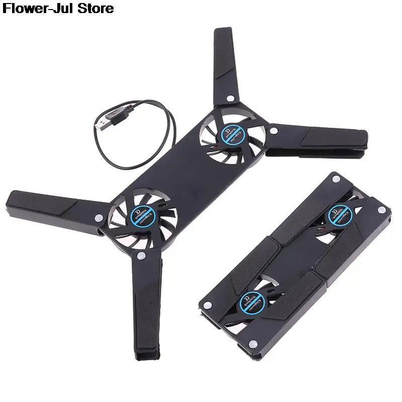 CPUCoolerFoldableUSBCoolingFanMiniOctopusCoolerPadQuietStand