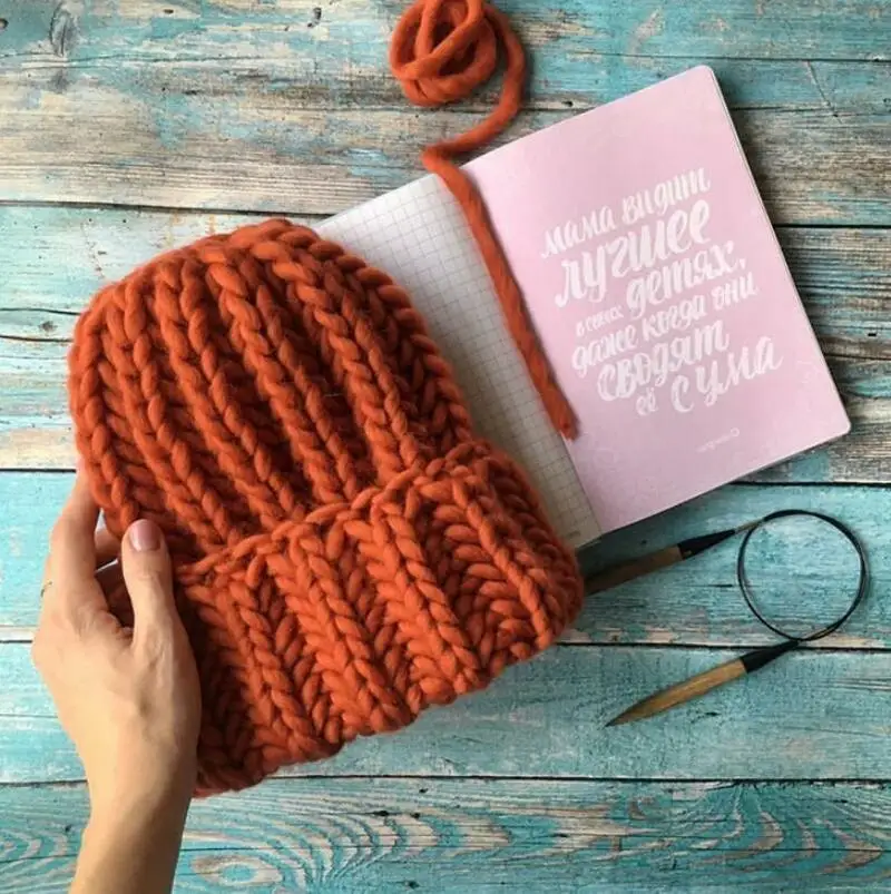 Helisopus новая вязаная шапка зимние теплые однотонные шапки для женщин модные