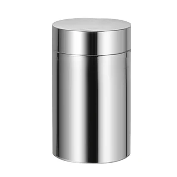 

Stainless Steel Sealed Tank Portable Multifunction Thickened Storage Box for Storage Coffee Beans Tea Leaf Kitchen Supplies