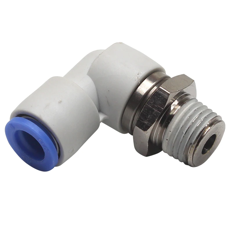 SMC KQT04-M5 MALE TEE ONE TOUCH TUBE FITTING 4mm OD TUBE M5 THREAD NNB 