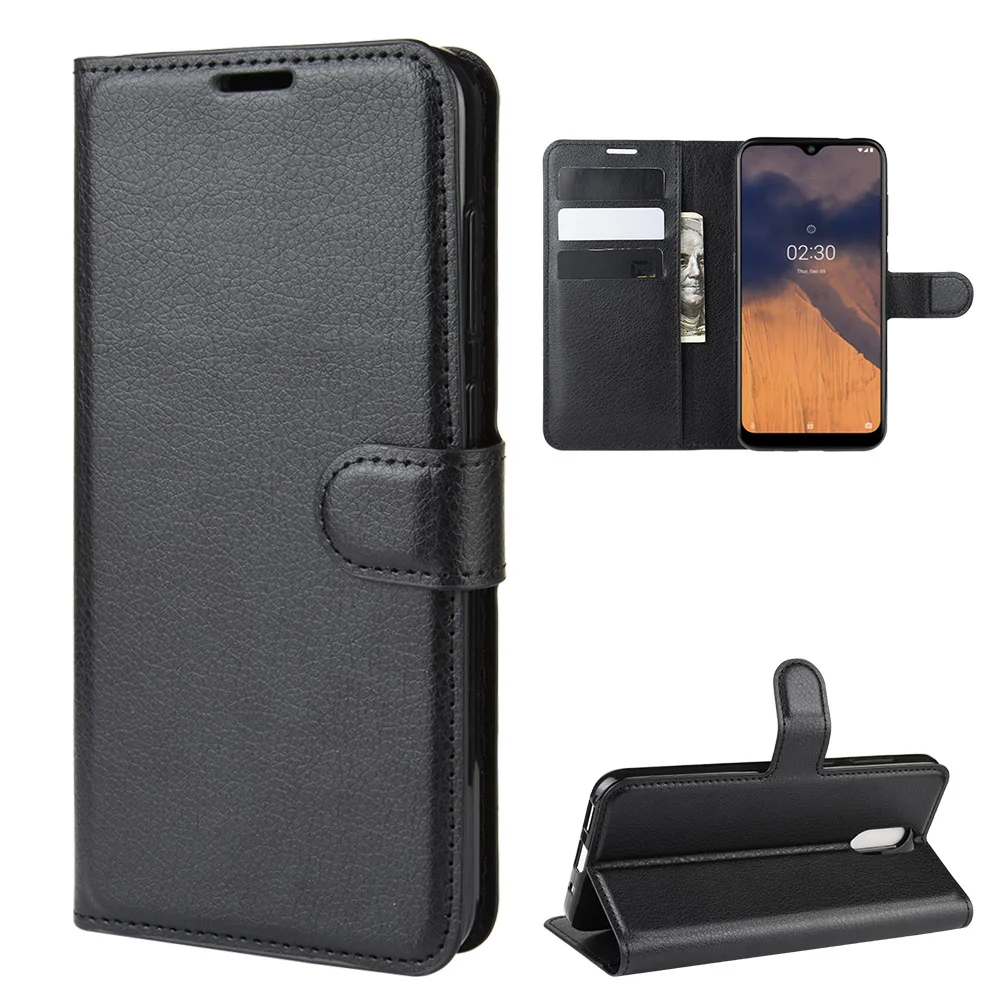 Étui Flip Bookstyle à Rabat Pour Nokia 3.2 32GB - Coque Protection Or - Marque MTB