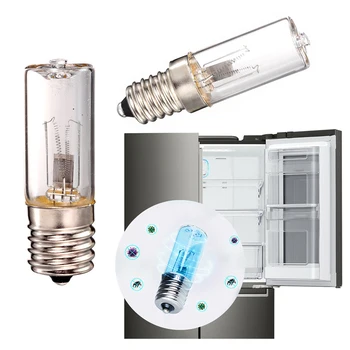 

UVC Ultraviolet Germicidal Lamp E17 Screw DC 10V 3W Disinfection Sterilizer UV Light Bulbs Kill Mites Quartz Tube Ozone