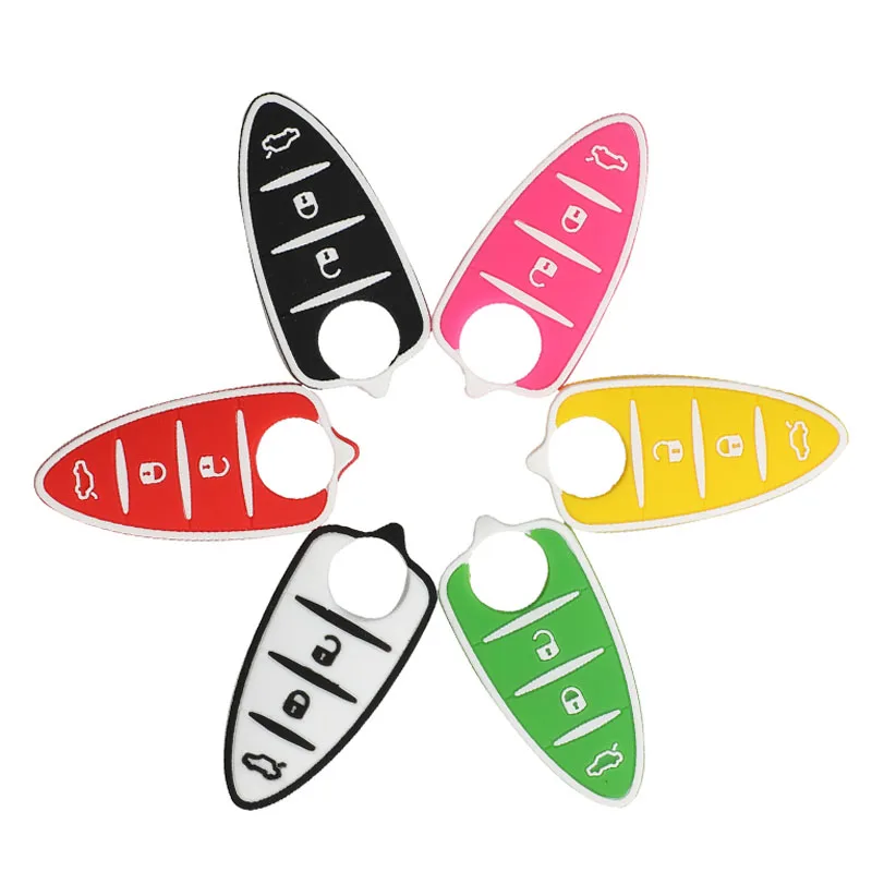 Keyforkess Chiave Dell'automobile Pad per Alfa Romeo Mito 156/159 Giulietta GT 4C Accessori In Gomma Pad Button Shell Chiave A Distanza di Riparazione - Hde2e28f0749844289e4c16671163f2f7v