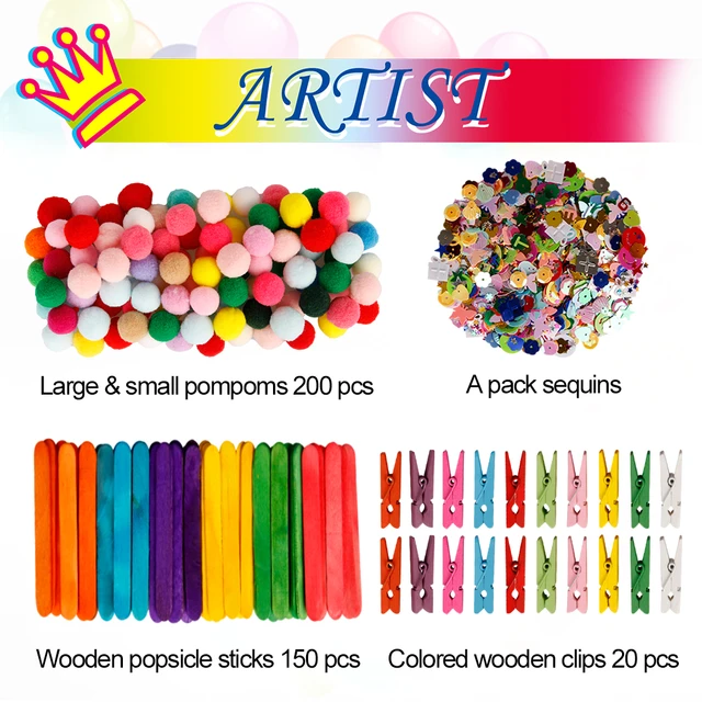 Artful Goods Jumbo Pom Poms