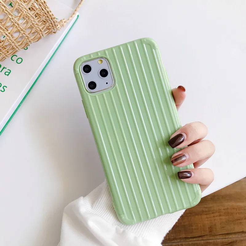 Багажник чехол для телефона для Oppo R11 R11S R15 R17 R15X K1 A5 A3S A9 F11 A9X K3 A3 F7 A7X A7 F9 Рено A57 A39 A59 A83 мягкой оболочки корпуса - Цвет: Green