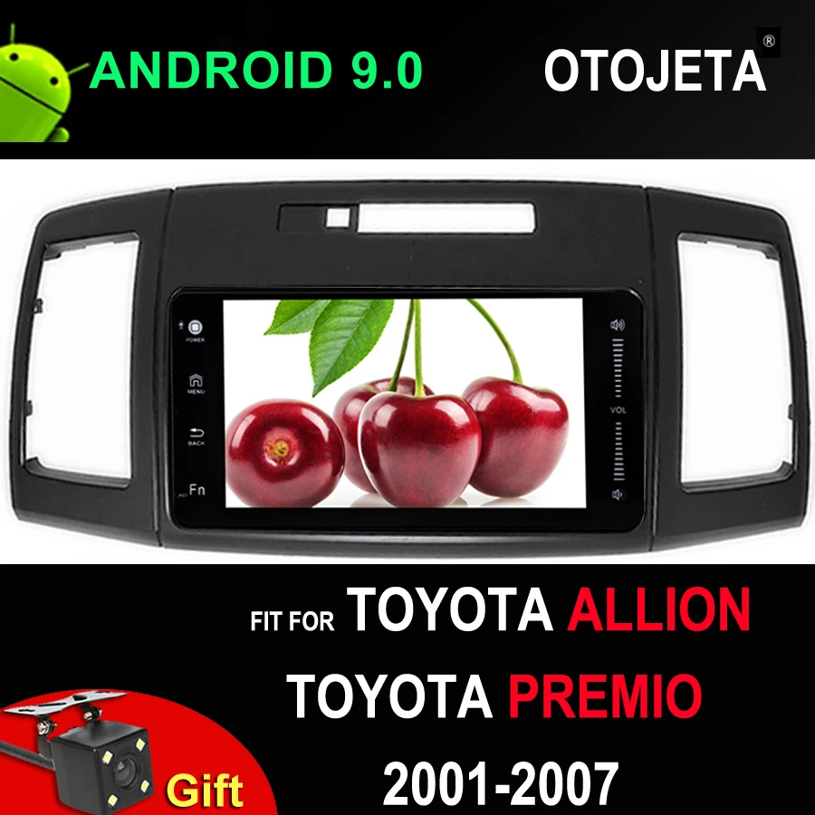 Умный Автомобильный мультимедийный подходит для Toyota Allion Car Android 9,0 плеер Toyota Premio радио gps навигация по Bluetooth магнитофон