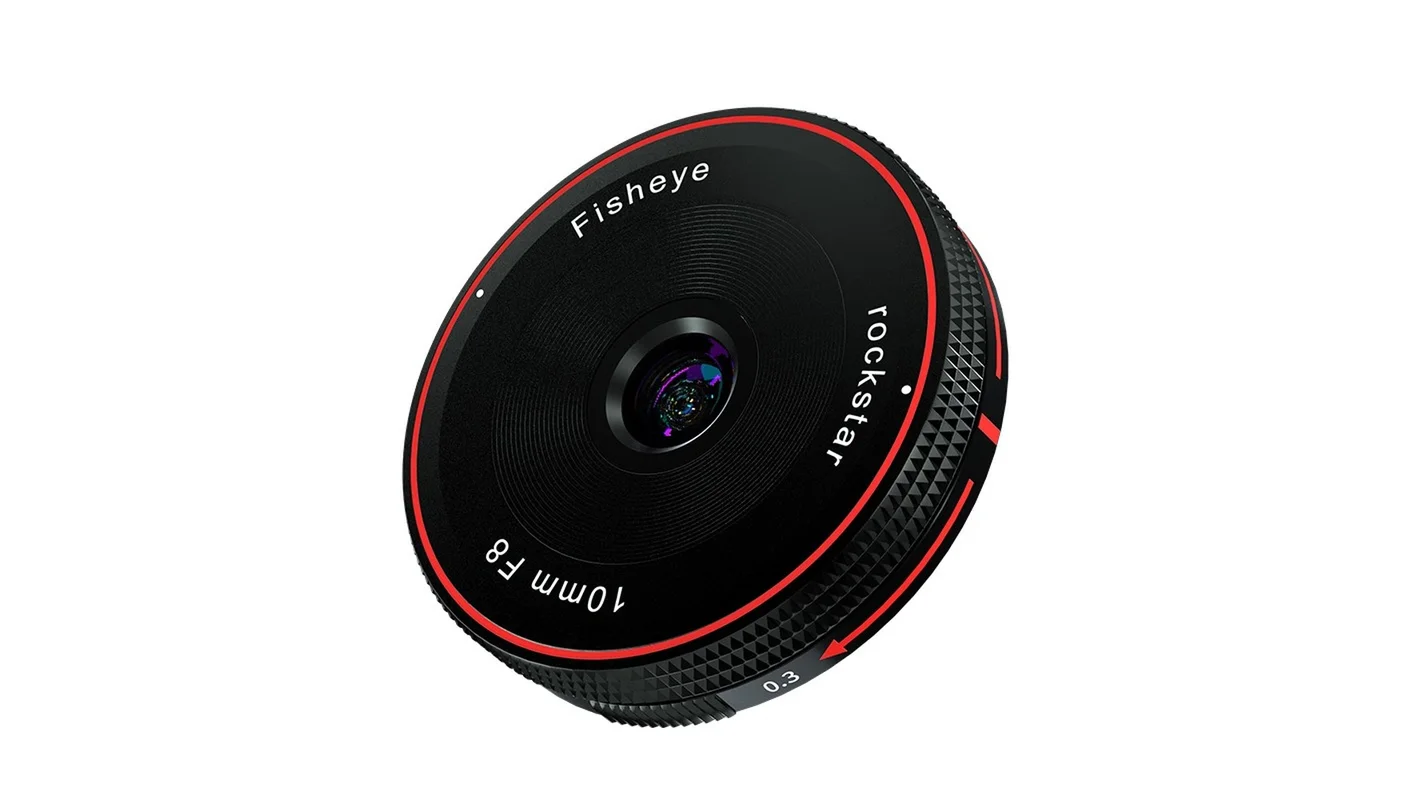 10mm F8 Fisheye Camera Lens Ultrawideangle Lens Apsc Vaste Lens Voor