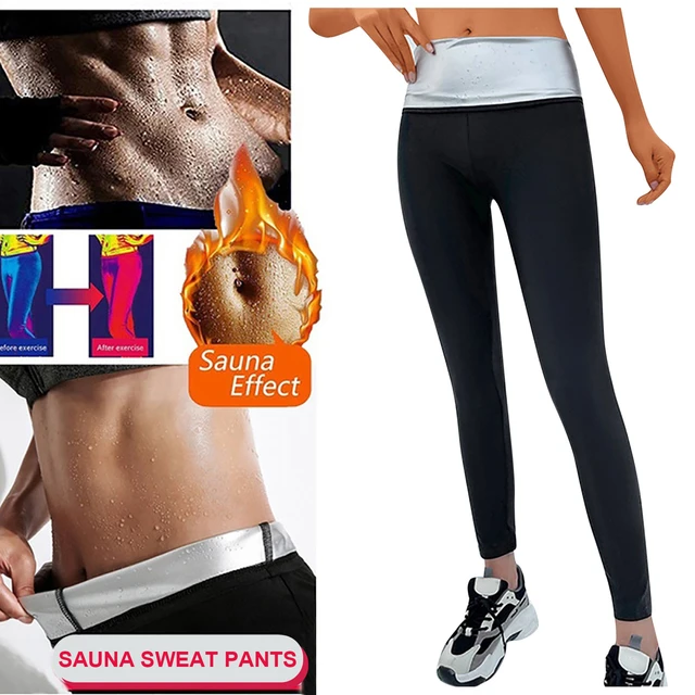 Sauna Sweat Shapewear Shorts Leggings Pants Workout Weight Loss Lower Body  Shaper Sweatsuit Exercise Fitness for Women Gym Yoga - AliExpress