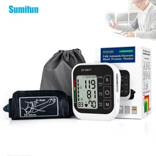 

Medical Portable Arm SphygmomanometerTensiometer Automatic Digital BP Tonometer Body Blood Pressure Heart Rate Pulse Monitor