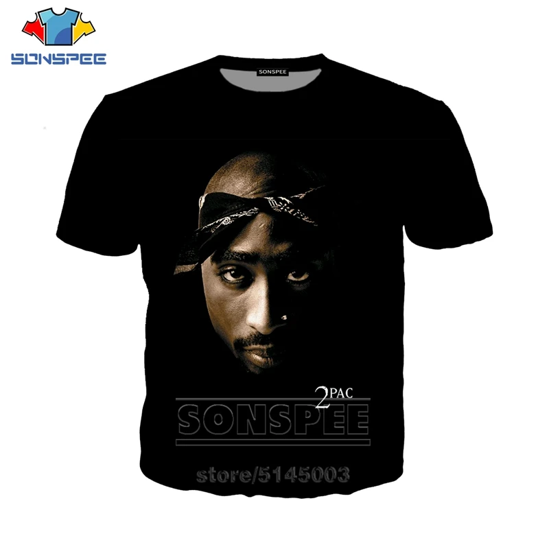 2Pac футболка Летняя мода для мужчин женщин толстовка 3D принт Рэппер короткий рукав хип хоп Уличная Топы пуловер с круглым вырезом C039-03 - Цвет: 6