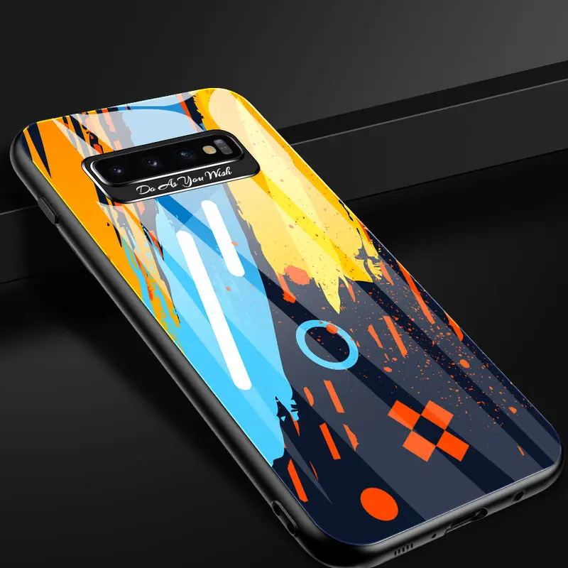 Чехол для Samsung Galaxy S10 Plus новый модный зеркальный чехол G975 задняя крышка из