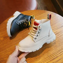 Сезон весна-осень-зима; Детские кроссовки martin; детская обувь унисекс; спортивные ботинки; повседневная обувь для мальчиков и девочек; модные плюшевые ботинки