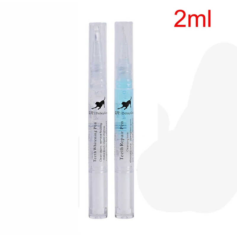 5ml Pets Teeth Cleaning Tool Dogs Cats Tartar Remover Dental Stones Scraper Plastic Cleaning Pen Cleaning Tools