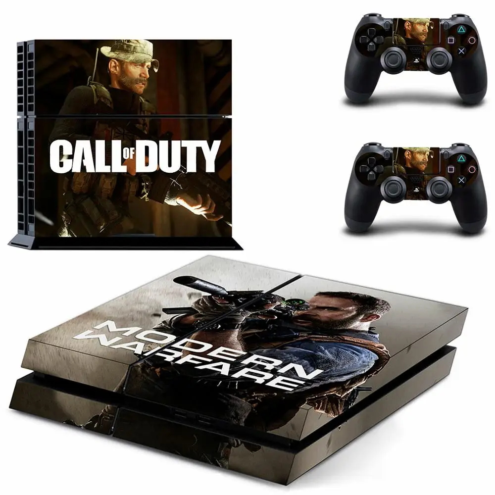 GYTM2648 PS4 Современная Warfare 2 наклейки s PS 4 Виниловая наклейка для кожи Play station 4 Pegatinas для консоли playstation 4 и 2 контроллера - Цвет: GYTM2648