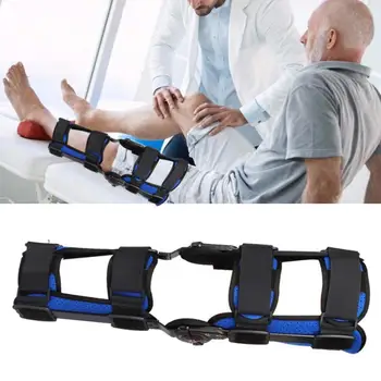 

Orthopedic Brace Breathable Knee Joint Fixed Support Brace Sprain Recovery Knee Leg Protector (Blue L) Braces Supports