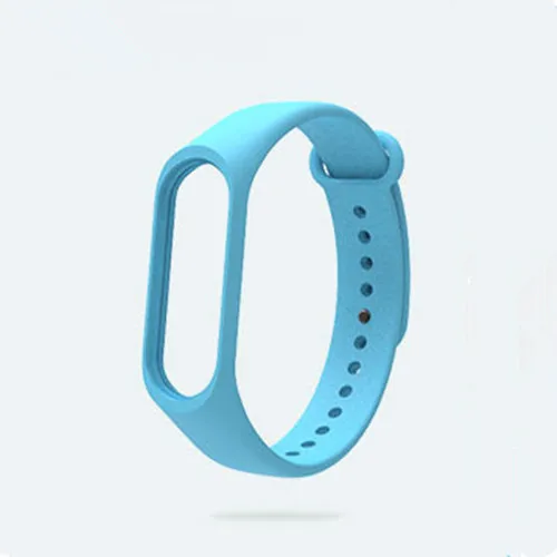 Силиконовый ремешок LYKRY M3 для оригинального смарт-браслета M3X - Цвет: Light Blue