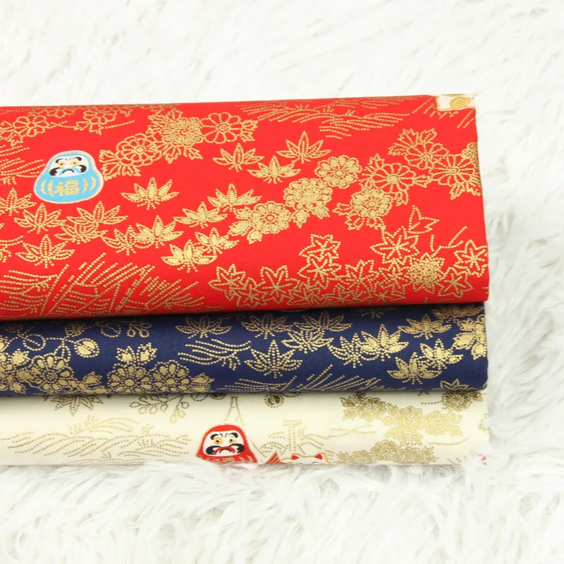 Половина ярда импорт тонкий хлопок мягкий бриз позолоченная ткань ручной работы сделай сам швейное изделие для сумки ткань хлопок CR-64