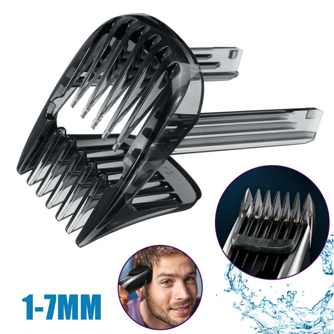 1-7 мм машинка для стрижки волос гребень для Philips HC9450 HC9490 HC9452 HC7460 HC7462 практичный, высококачественный триммер для волос сменный гребень