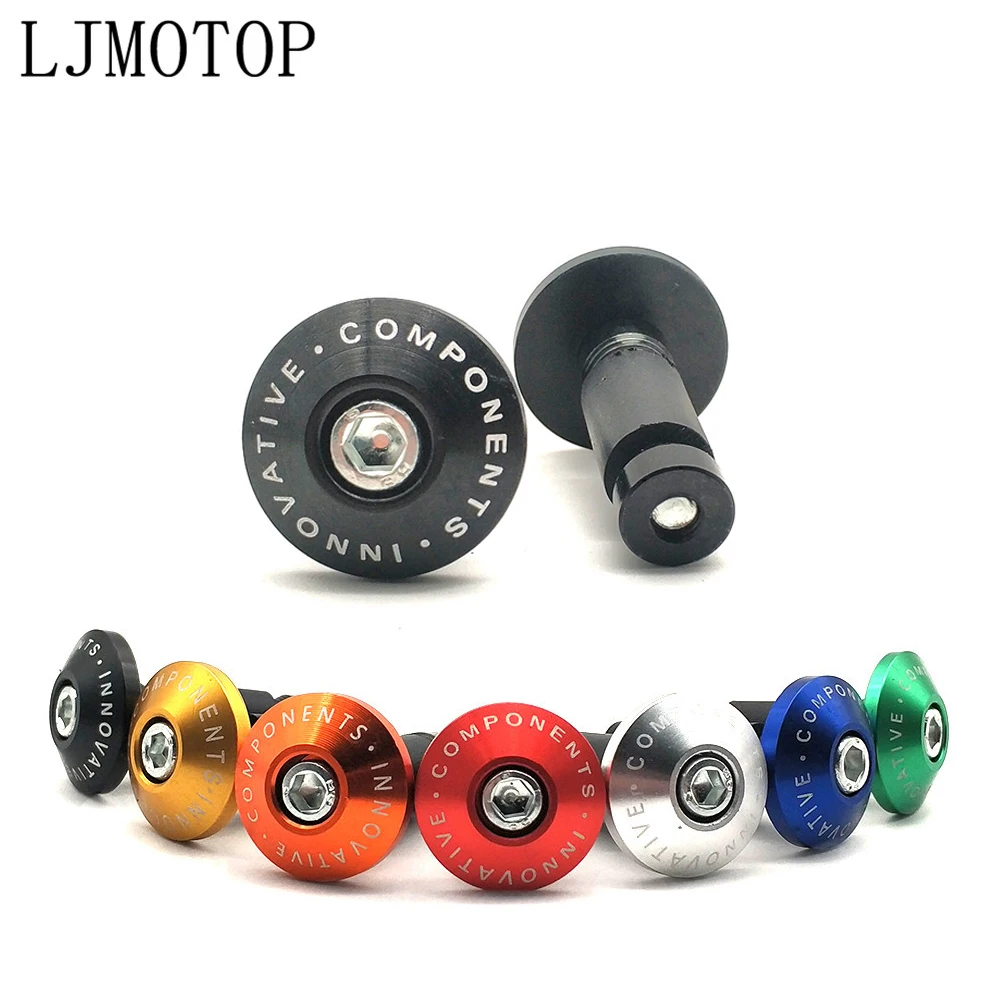 

Universal Motorcycle Handle End Bar motocross Handlebar Grip Plug Cap For HONDA CB190R VT1100 GROM MSX125 Honda XADV 750 X-11