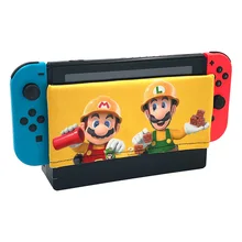 Дорожный переключатель дока с рукавом, наклейка на носок, мягкая замша, защита от царапин, аксессуары для Nintendo переключатель Дока