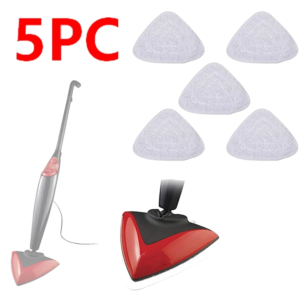 5 Pz Microfibra Spray A Vapore Mop Pad Triangolo Panno Straccio Ricarica Piatta Sostituzione Straccio Per Vileda Ocedar/O-Cedro Pulizia Pavimento