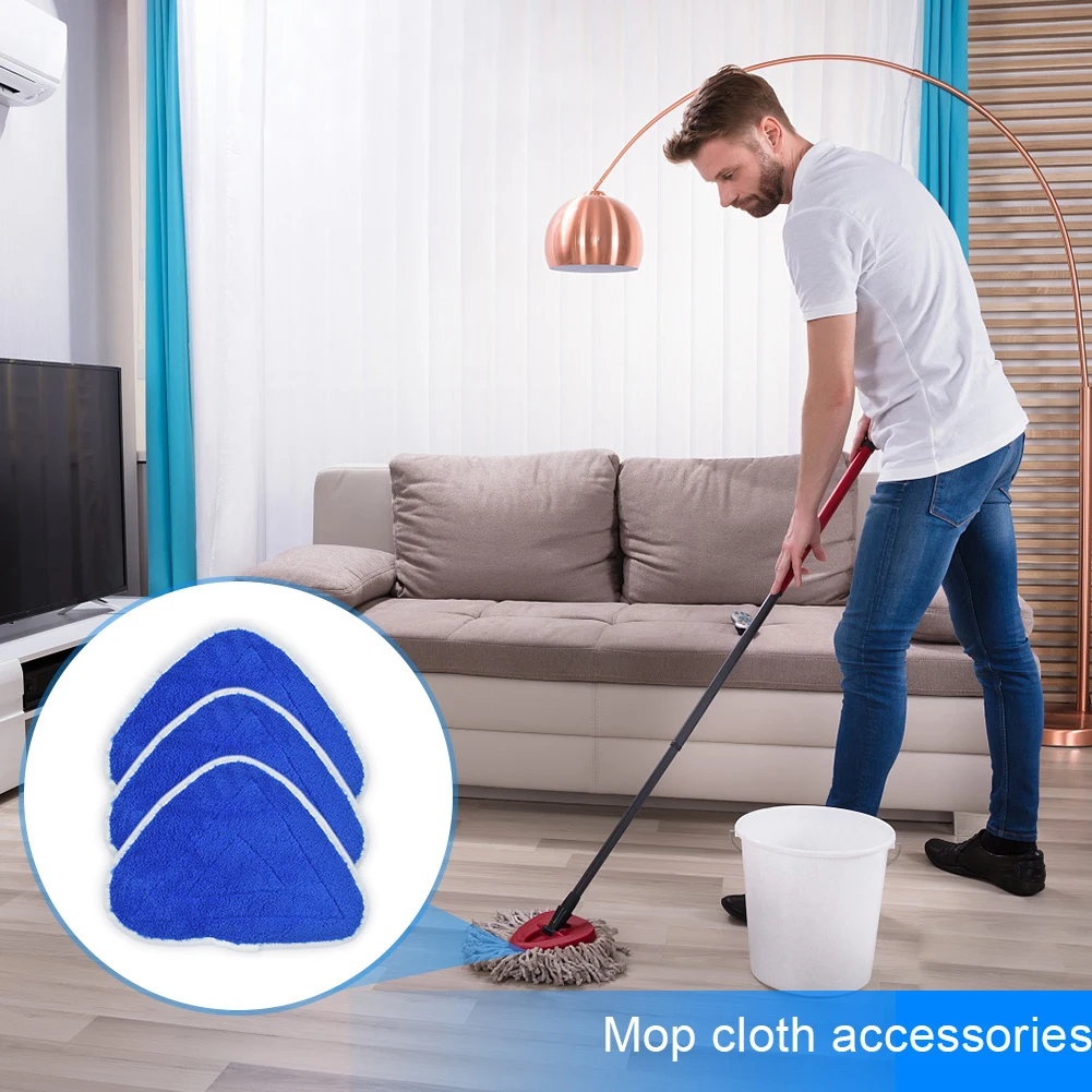 3/6pcs Steam Cleaner Replacement Cloth Floor Cleaning Mop Pads for