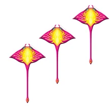 

free shipping high quality devil fish kite fly outdoor toys for children kites tails weifang kite factory ripstop nylon whoesale