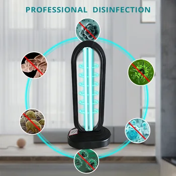 

Efficient UV Lamp Desktop Light Sterilizer Germicidal Lamp Sterilization Desklamp Ozone For Killing Virus