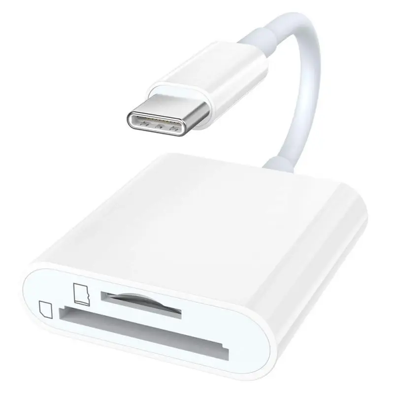 USBC к SD кард-ридер адаптер USB 3,0 кабель для камеры OTG TF кард-ридер конвертер для huawei samsung Macbook сотовый телефон