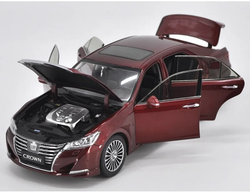 Авторизованный подлинный 1:18 Масштаб toyota Crown версия классическая модель автомобиля на Рождество/День рождения подарок, коллекция