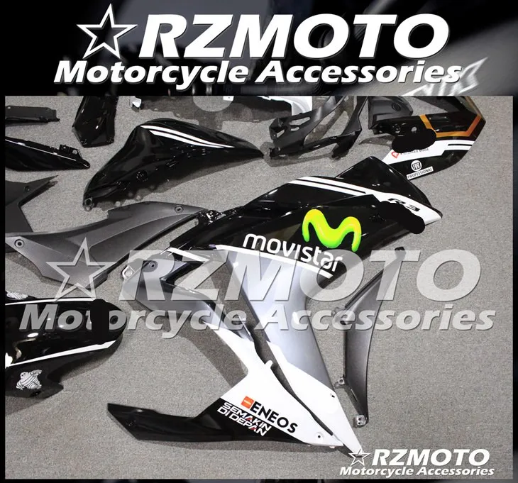ABS мотоцикл обтекатель комплект для YAMAHA YZF R25 R3- год кузов литьевая форма Магазин № 2186